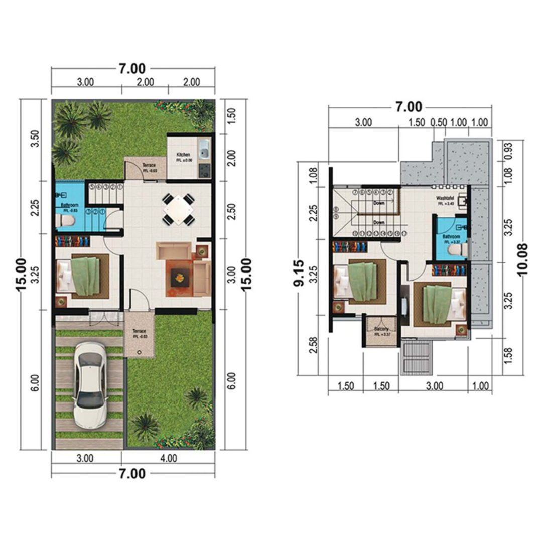 Layout Rumah